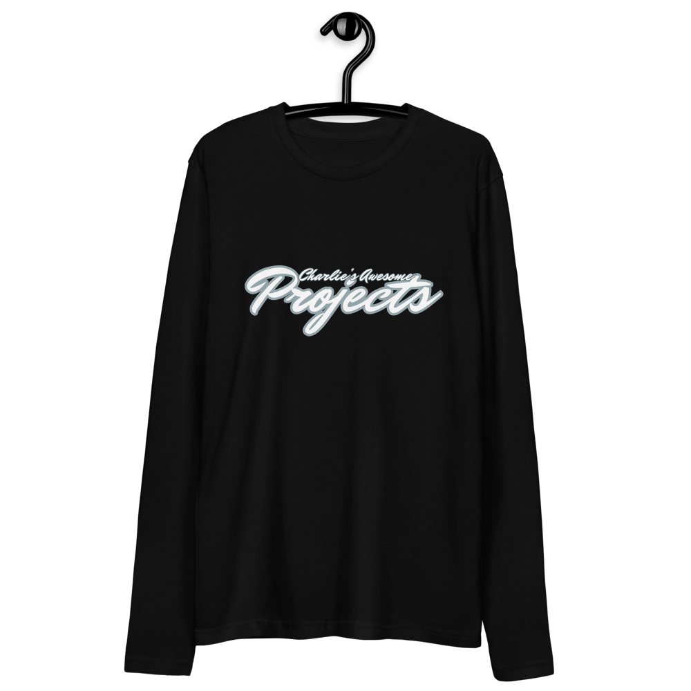 Men's Fitted Long Sleeve Shirt - Next Level 3601 - NEW JDM Style BBS LM Wheels