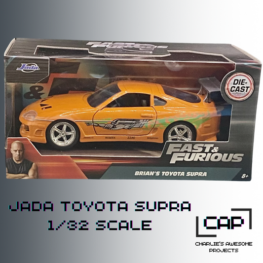 1995 Toyota Supra 1/32 SCALE JADA DIECAST- Fast & Furious - You Pick! -