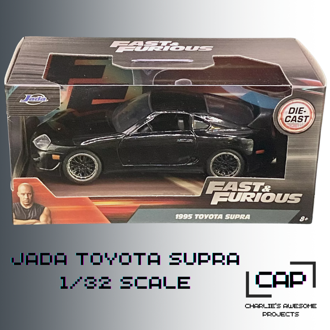 1995 Toyota Supra 1/32 SCALE JADA DIECAST- Fast & Furious - You Pick! -
