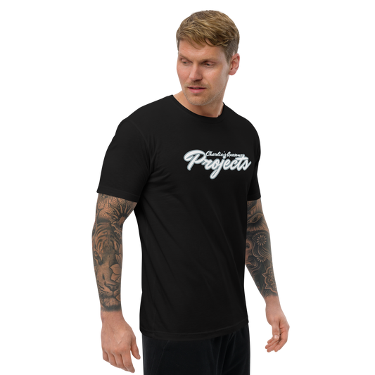 Men's Fitted T-Shirt - JDM Style BBS LM Wheels - NEW Next Level Athletic Fit