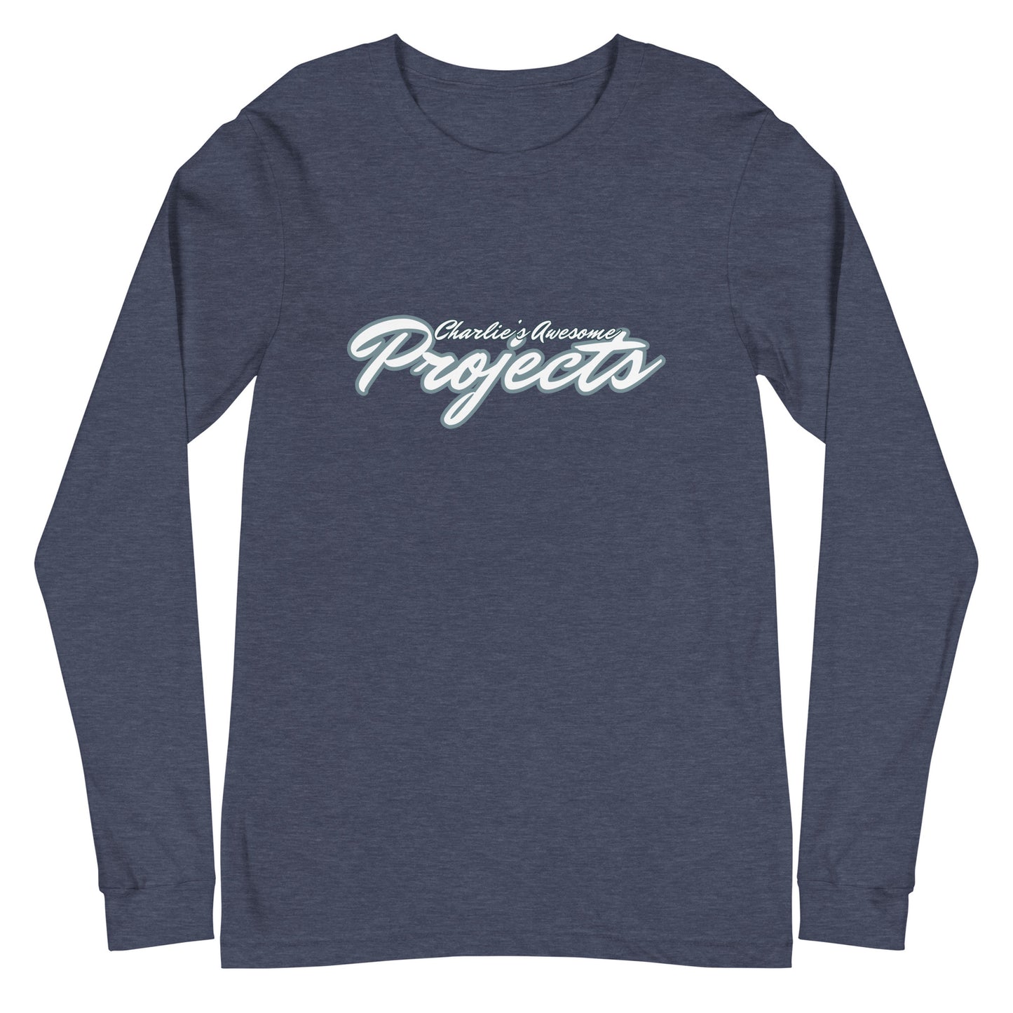 Men's Fitted Long Sleeve Shirt - Next Level 3601 - NEW JDM Style BBS LM Wheels