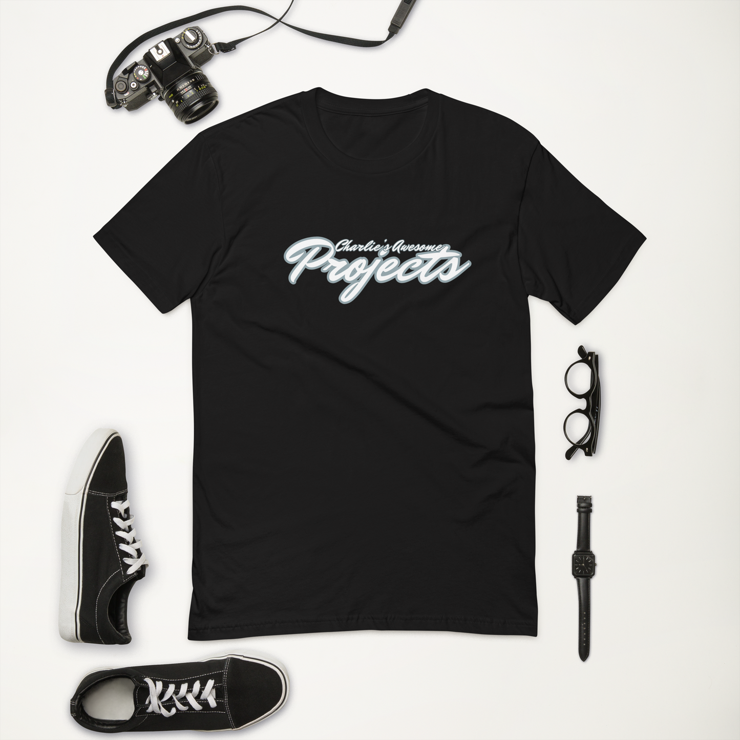 Men's Fitted T-Shirt - JDM Style BBS LM Wheels - NEW Next Level Athletic Fit