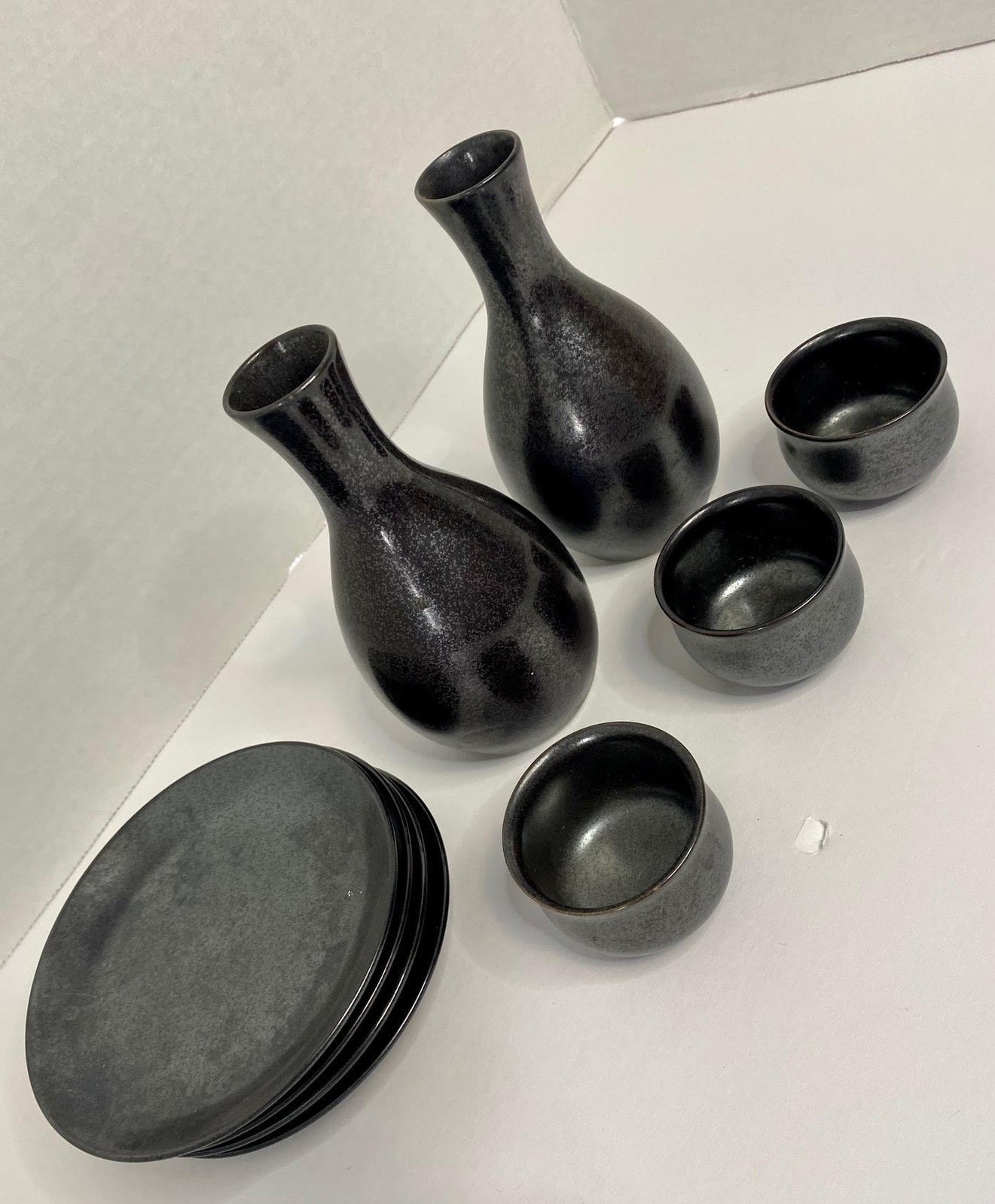 Sake Set (Metal 9 Pieces)