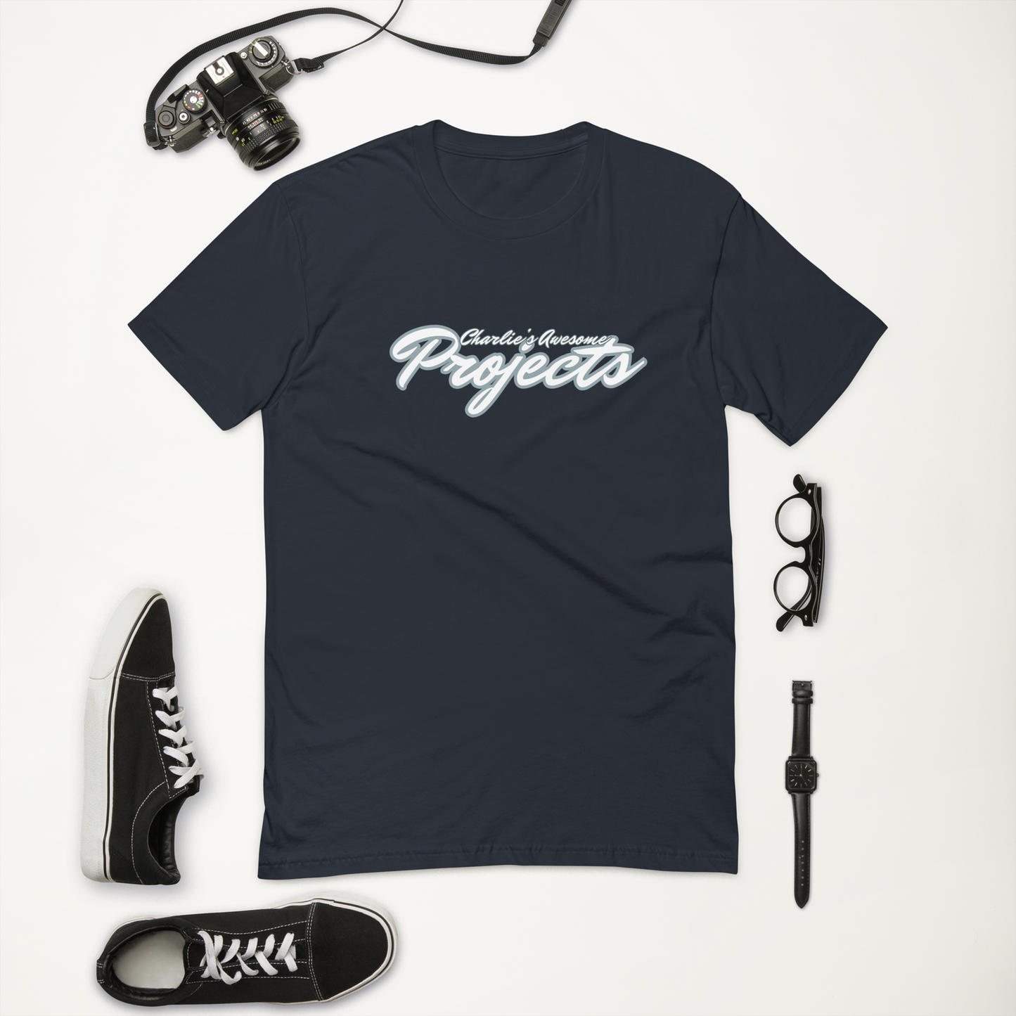 Men's Fitted T-Shirt - JDM Style BBS LM Wheels - NEW Next Level Athletic Fit