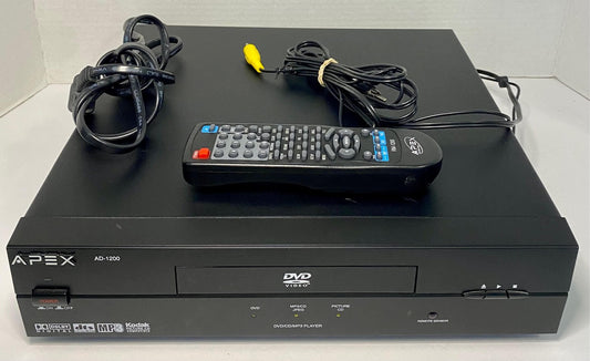 APEX AD-1200 DVD/CD/MP3 Digital Player with Remote