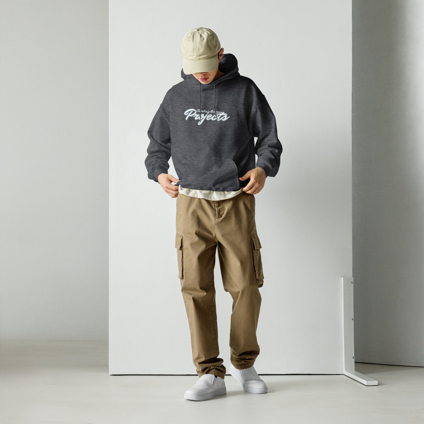 Premium Cotton Hoodie - JDM Style BBS LM Wheels - NEW Charlie's Awesome Projects