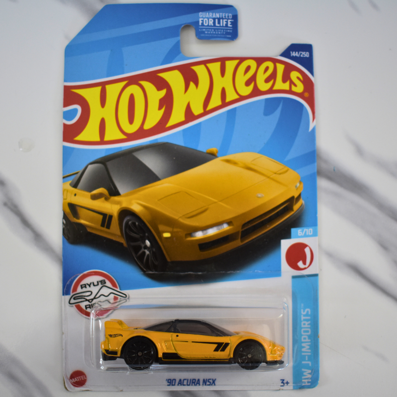 Acura NSX 90 -Yellow-2022N Hot Wheels