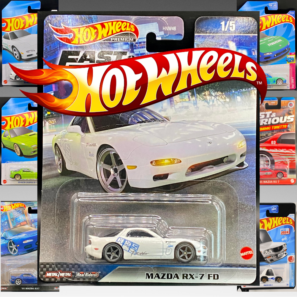 π₯ Mazda Hot Wheels & Matchbox π₯β RX-7, RX-3, Cosmo, 787B & More!