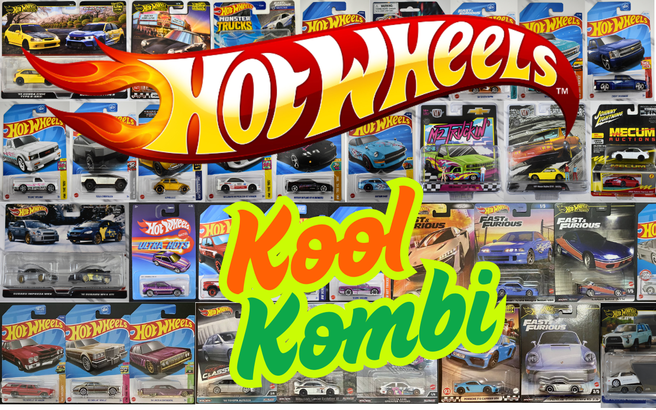 π₯ Kool Kombi Hot Wheels π₯β VW Bus Custom Diecast, Premium & Mainline Variants!