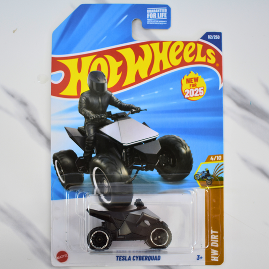 🔥You PIck!🔥TESLA Hot Wheels 🔥 – CyberQuad, CyberTruck, Model S & More!
