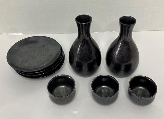 Sake Set (Metal 9 Pieces)