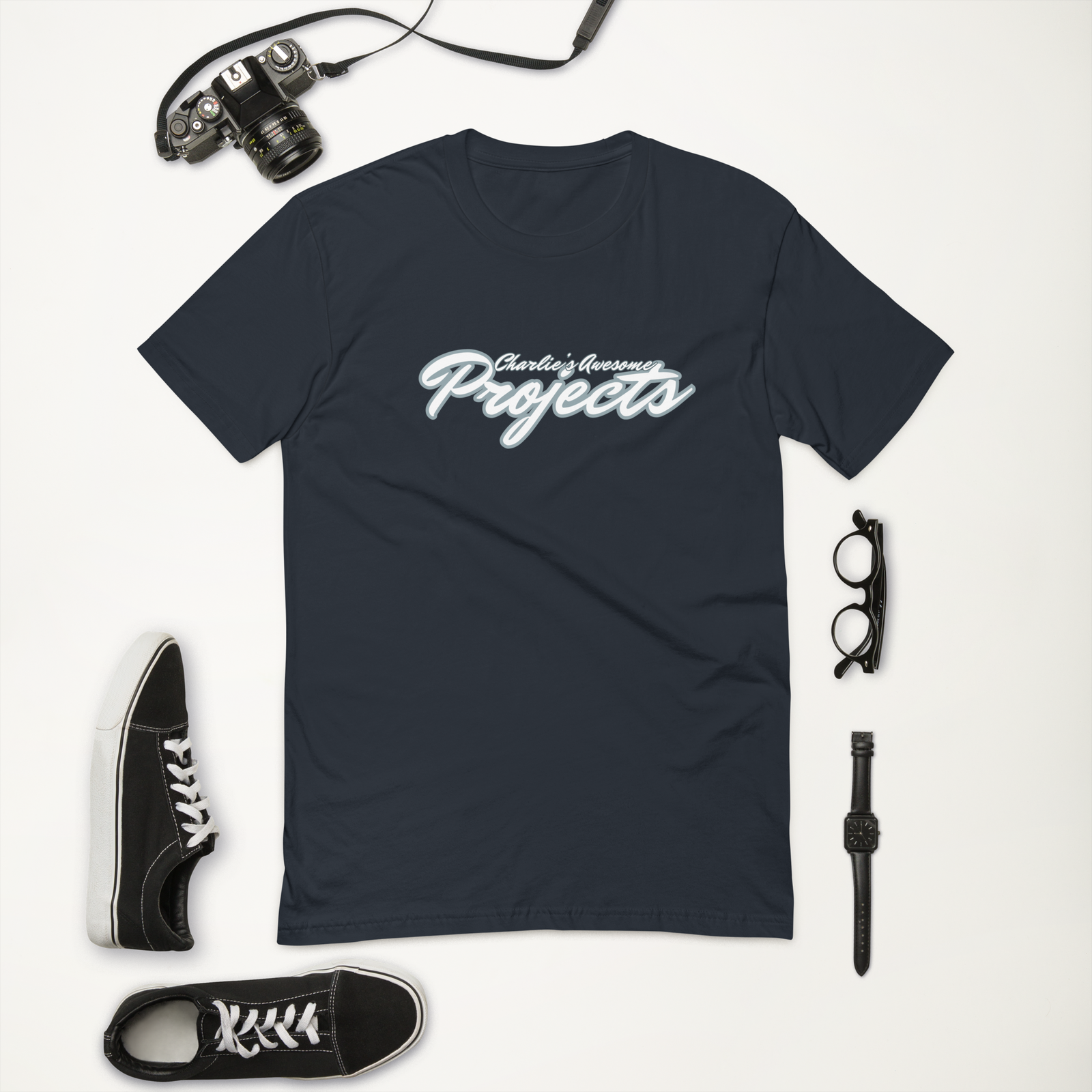 Men's Fitted T-Shirt - JDM Style BBS LM Wheels - NEW Next Level Athletic Fit