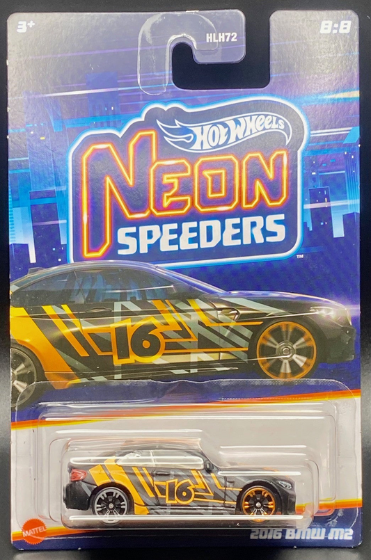 BMW M2 2016 Black Hot Wheels Neon Speeders