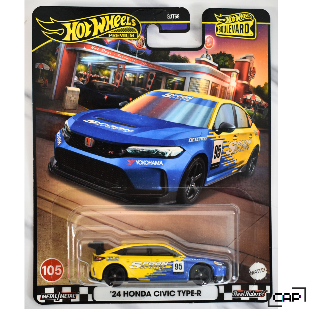 Honda Civic Type R 24 FL5 Spoon 2025 Hot Wheels Premo Boulevard