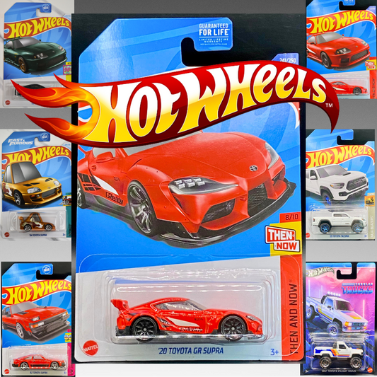 🔥 TOYOTA Hot Wheels, Matchbox & Diecast🔥– Supra, AE86, Tacoma, 2000GT & More!