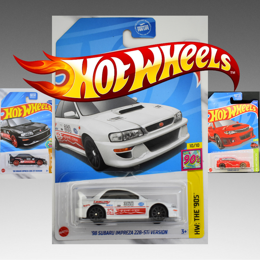 🔥 SUBARU Hot Wheels 🔥 – JDM Legends, IMPREZA, WRX, STI, 22B STI-VERSION & More!