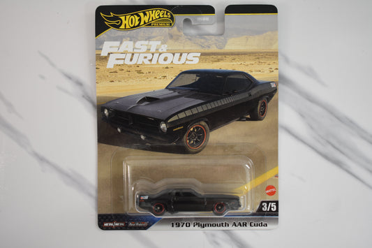 Plymouth AAR Cuda 1970 Hot Wheels Premium Fast & Furious