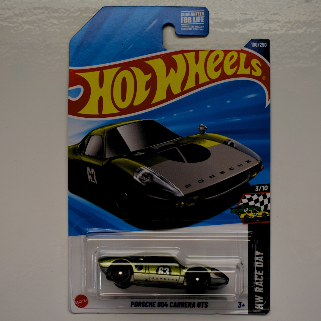 Porsche 904 Carrera GTS 2025 Hot Wheels Race Day Walgreens Ex Collectible