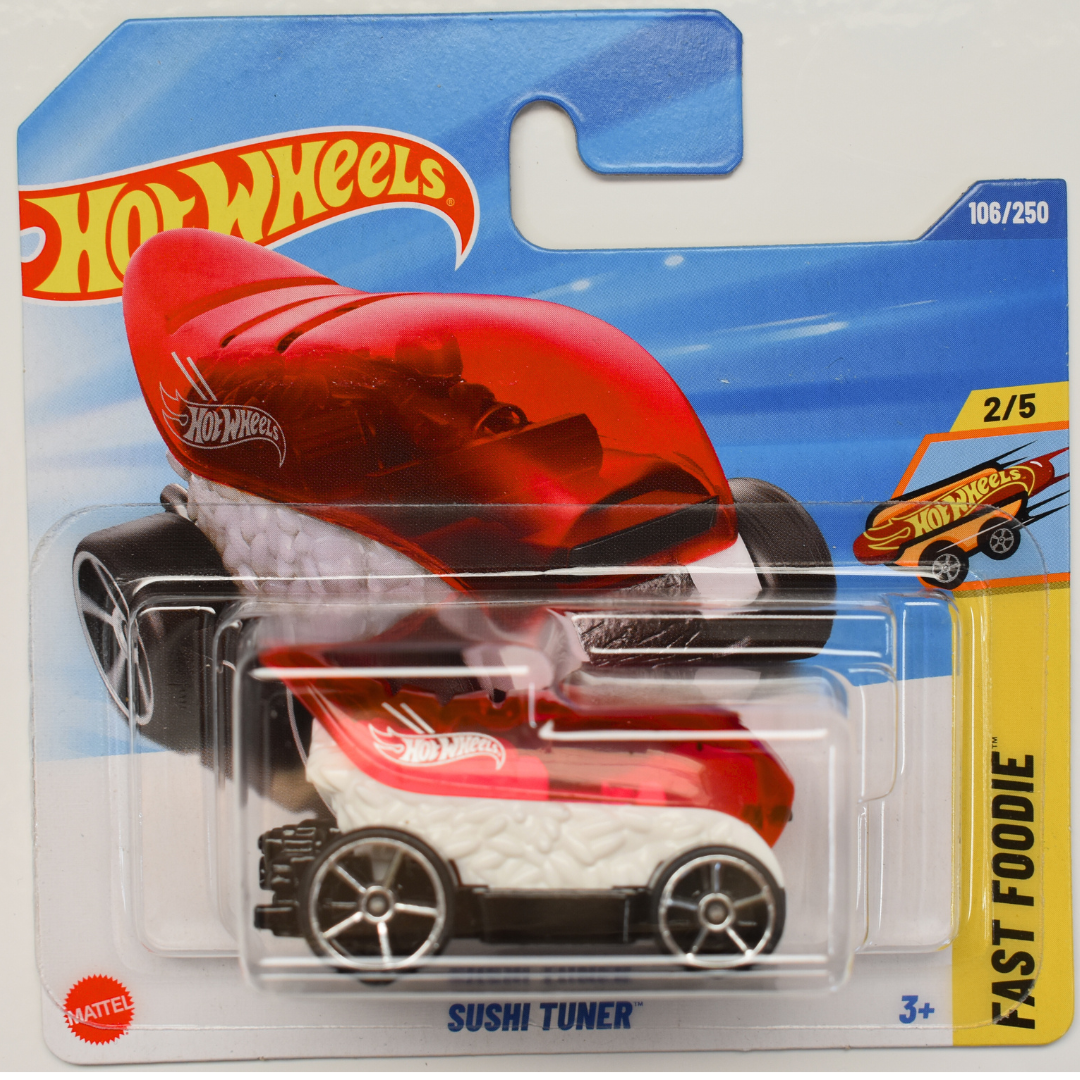 Sushi Tuner 2025 Hot Wheels Fast Foodie Short Card Collectible