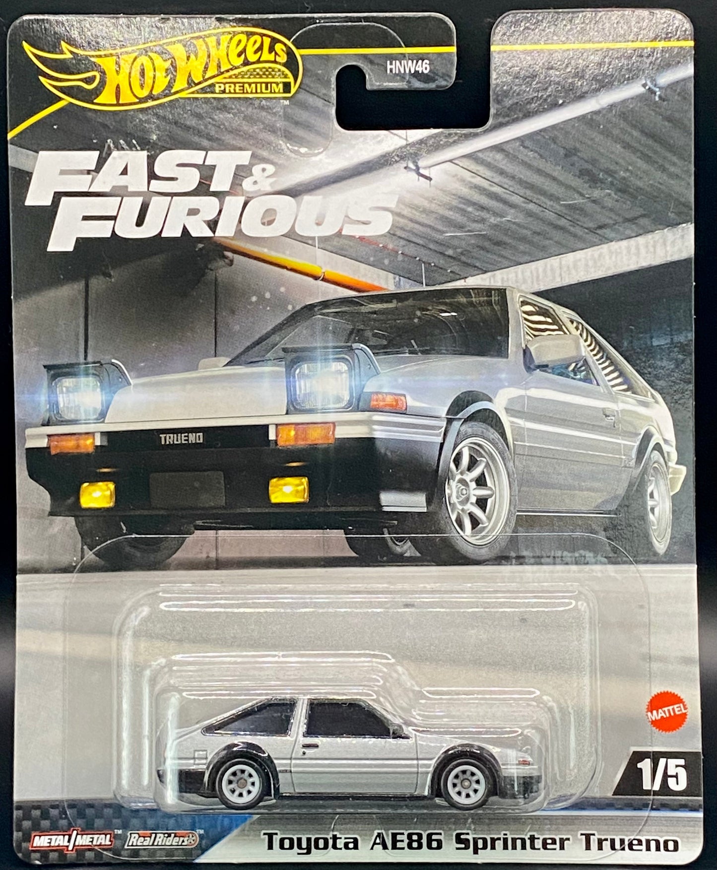 Toyota AE86 Sprinter Trueno Hot Wheels Premium Fast & Furious